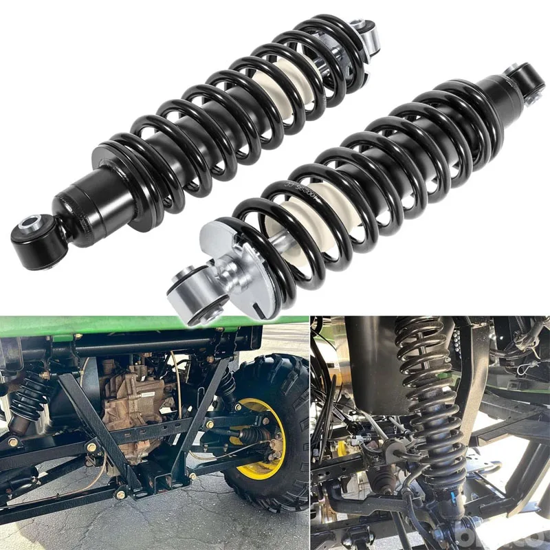 AM137958 Rear Left and Right Shock Struts Coil-over Spring Fits for John Deere Gator XUV620i and Gator XUV850D