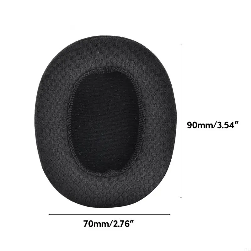Fones ouvido malha fone ouvido para cutrine fone fone fones espuma grossa e74a