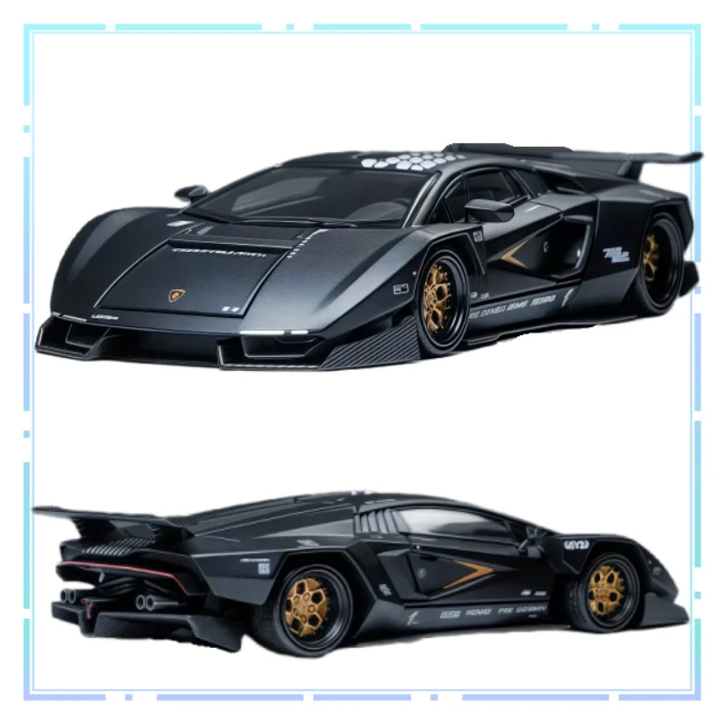 

TimeMicro&PSC DESIGN 1:64 PSC First Release Version Alloy Car Model Countach Simulation Collection Vehicle Decorative Gift