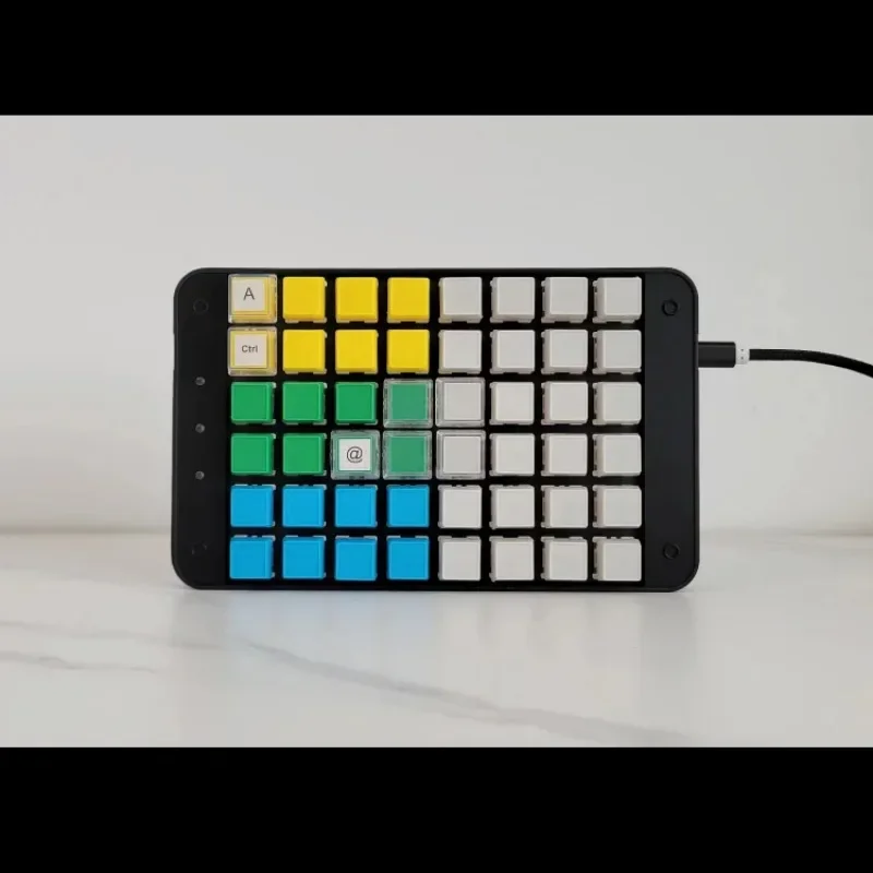 One-handed Programmable Macro Keyboard, Shortcut Keypad for Excel CAD Industrial Control Cashier