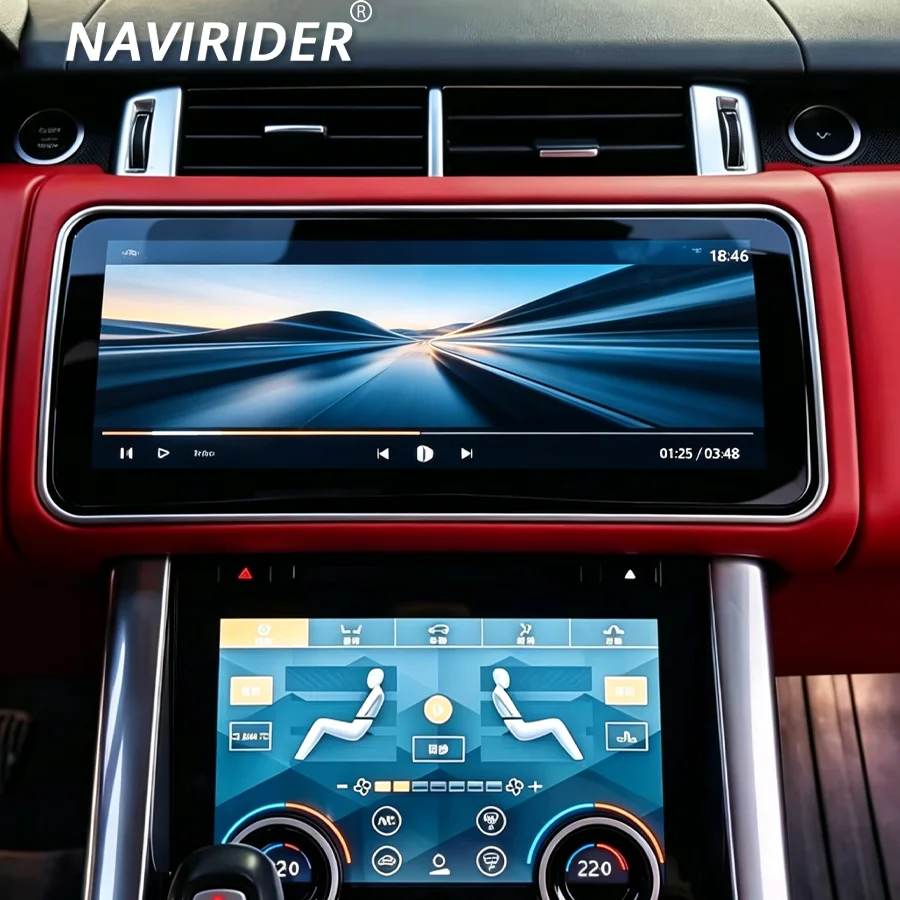 S 12.3inch Auto Audio For Land Rover Range Rover Sport L494 Vogue L405 Carplay Stereo Car Radio Multimedia Player GPS Navigation