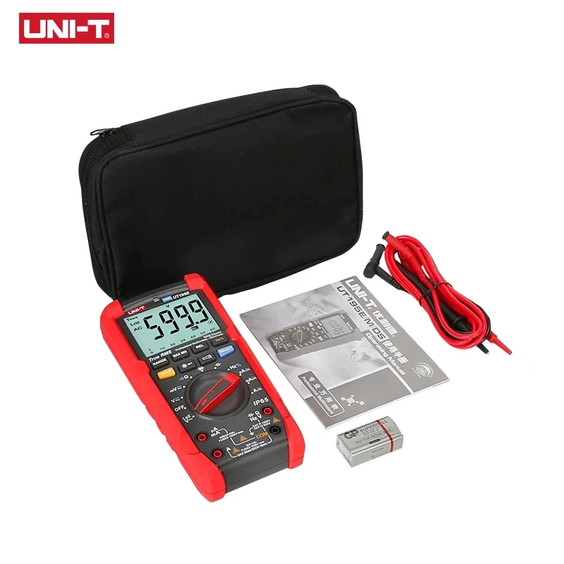 UNI-T Tester Digital Multimeter Profesional UT191T UT191E True RMS Auto Range DMM 20A Ammeter 600V Count 6000 DC AC Capacitor