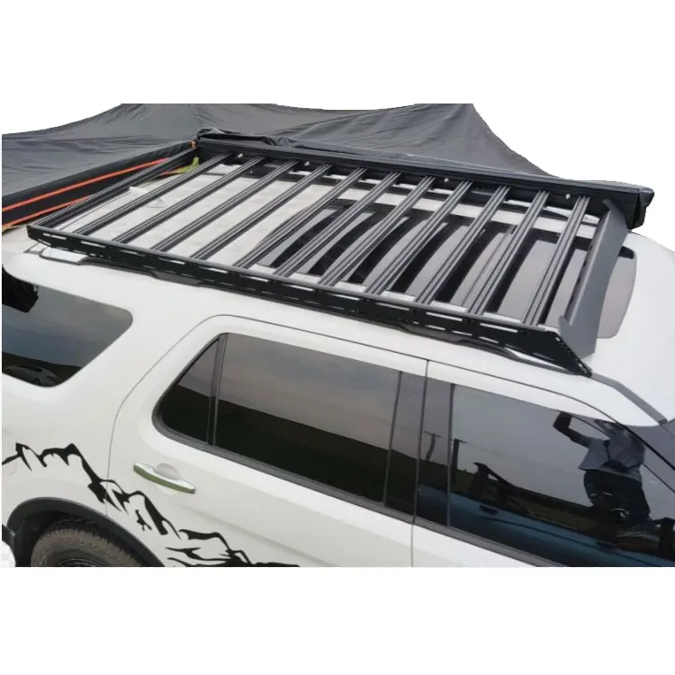 

New Hot Sale Stainless Steel Aluminum Bracket Removable Universal Luggage Car Roof Rackcustomcustom