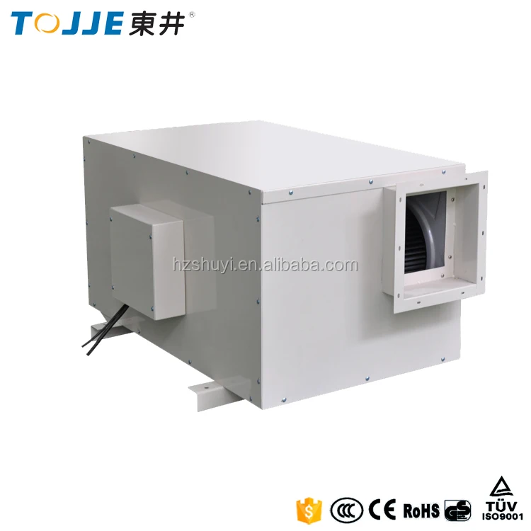 TOJJE DJDD-901E Ceiling Mounted Dehumidifier 90L/D Eco-Friendly Industrial Agricultural for Grow Room Greenhouse