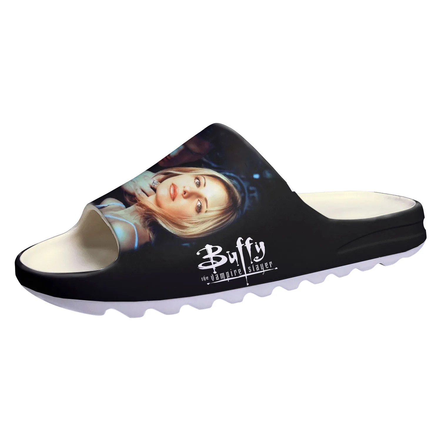 Buffy the Vampire Slayer Soft Sole Sllipers Home Clogs Gellar Step On Water Shoes Mens Womens Teenager Step in Custom Sandals