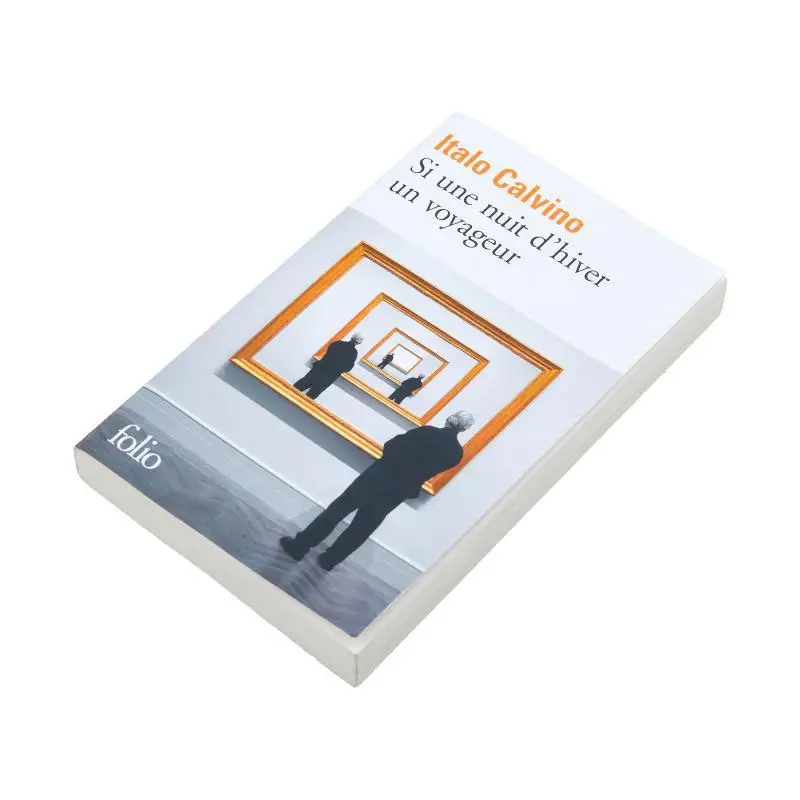 كتاب Si Une Nuit Dhiver Un Voyageur Italo CalvinoMartin Rueff Gallimard 9782070451067