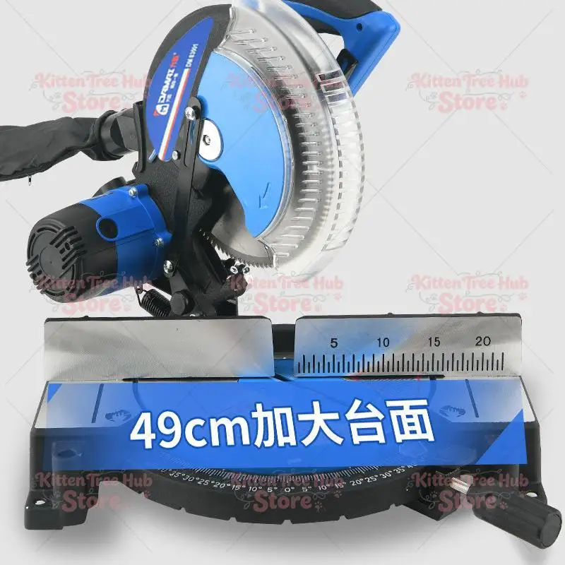 FOR 10 Inch 255MM Multifunctional Aluminum Saw Aluminum Wood Cutting Machine 45 Degree Oblique Cutting Aluminum Machine