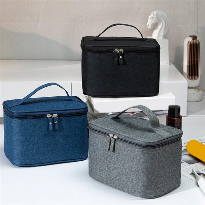 

ABAG дорожная мужская косметичка из бытовой дорожной ткани Оксфорд водонепроницаемая косметичка женская сумка для хранения косметики прочная B