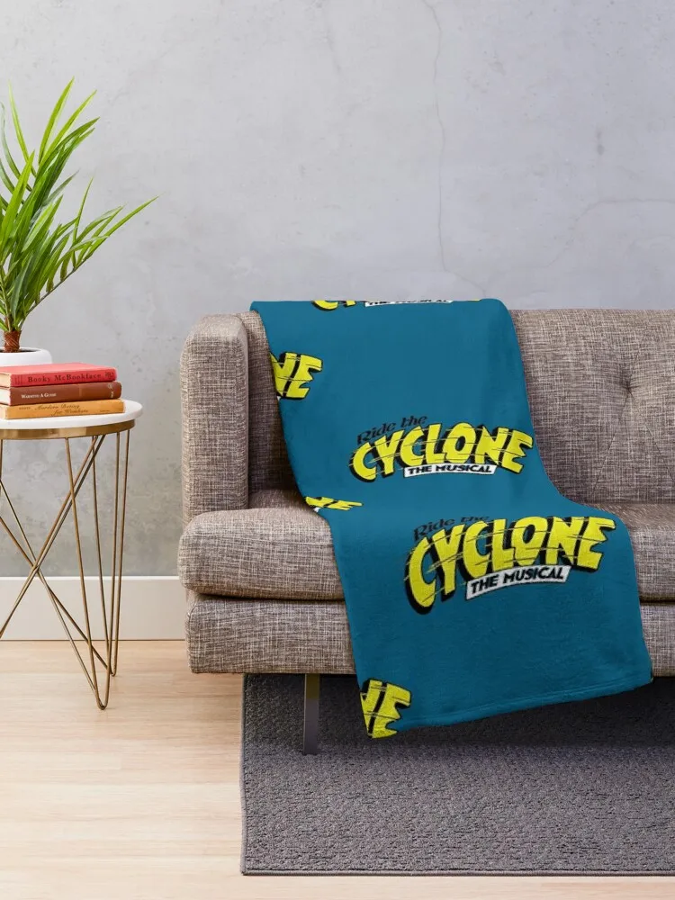 Montez le cyclone musical classique Throw Blanket Luxury Luxury Designer Decoratives Extra Large Throw Blankets