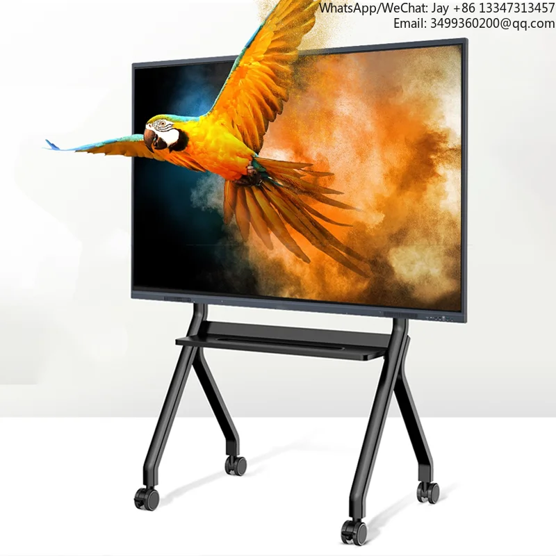 

75-Inch 4K UHD 75 Inch Interactive Display Smart Whiteboard Digital Touch Board Wireless Sharing For Business Meetings Classroom