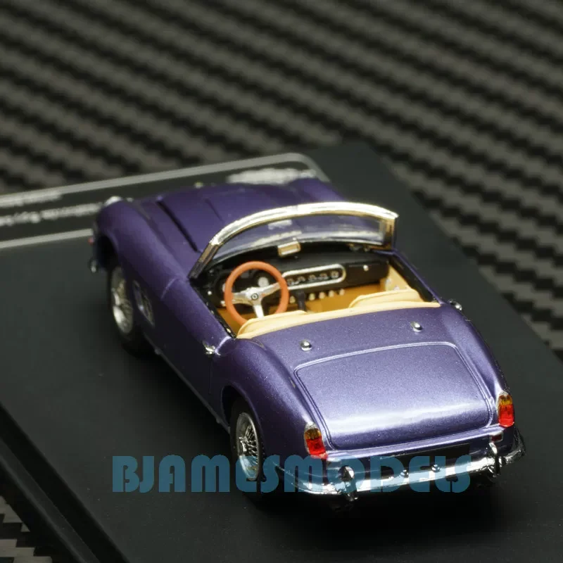 KING MODEL Diecast 1:64 Scale 250GT Convertible Alloy Car Model Static Display Collectible Toy Gift Souvenir Decoration