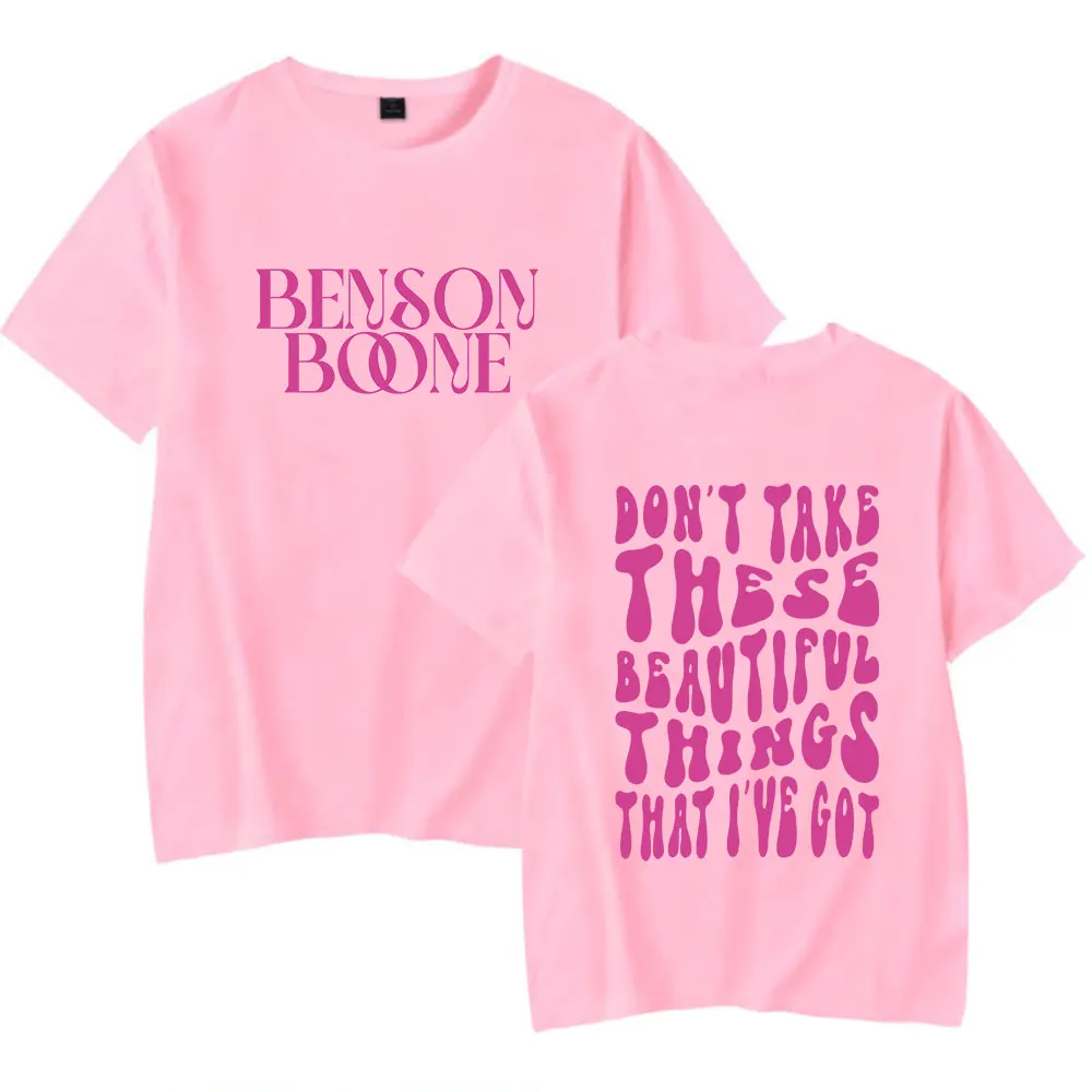 Benson Boone merch These Beautiful Things That I Got  T Shirt Short Sleeve crewneck tshirt men/women trendy  Top