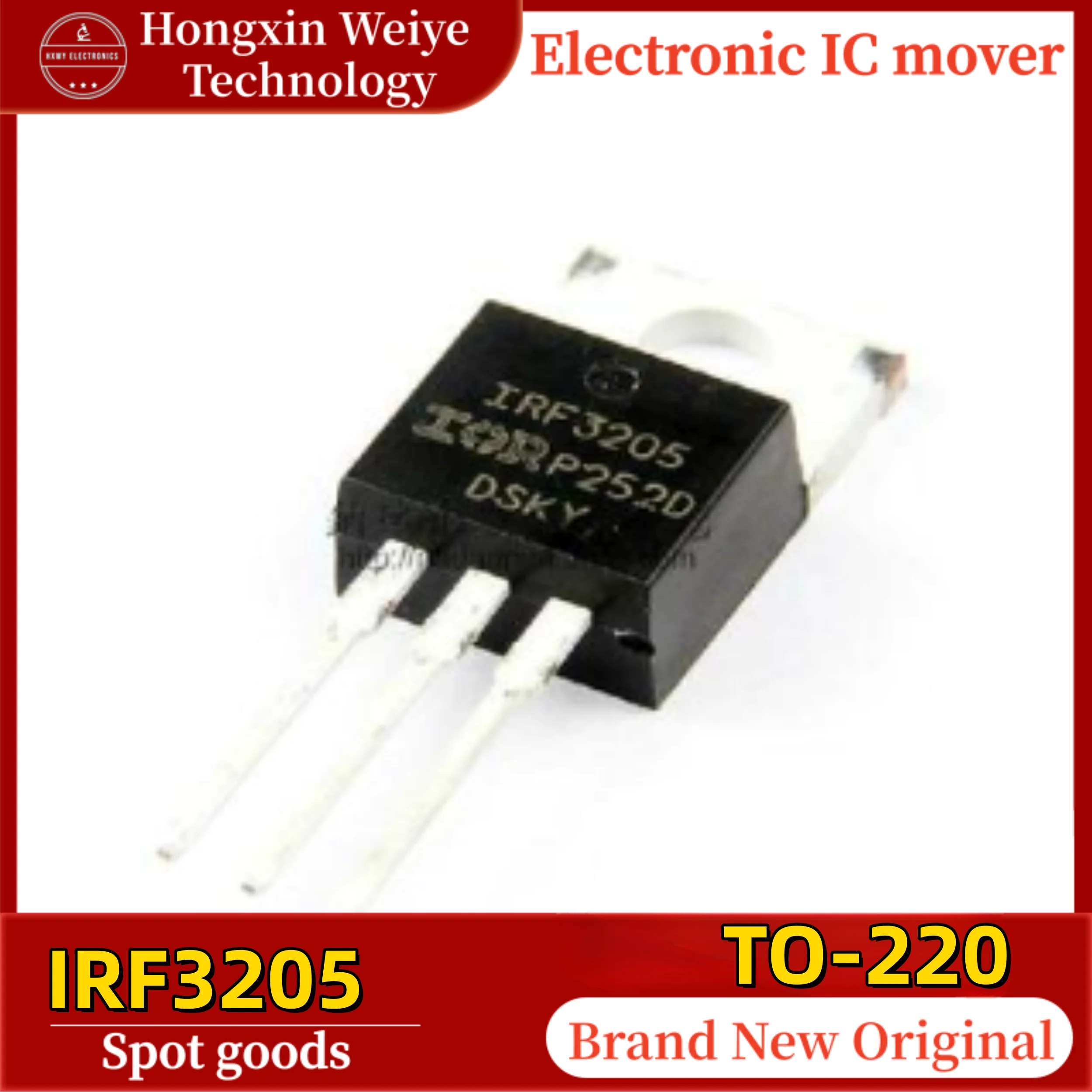 

(30/50 pieces) IRF3205 TO-220AB 3205 55V 110A MOSFET Power Transistor IC 100% Original In Stock Fast Shipping