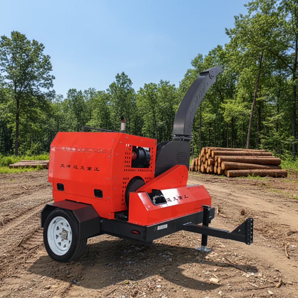 Factory Direct  Wood Chipper | High Efficiency Branch & Log Shredding Machine For Farm & Garden | OEM Supplier