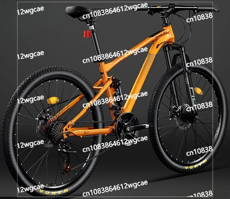 Entry level variable speed shock absorption mountain off-road bicycle