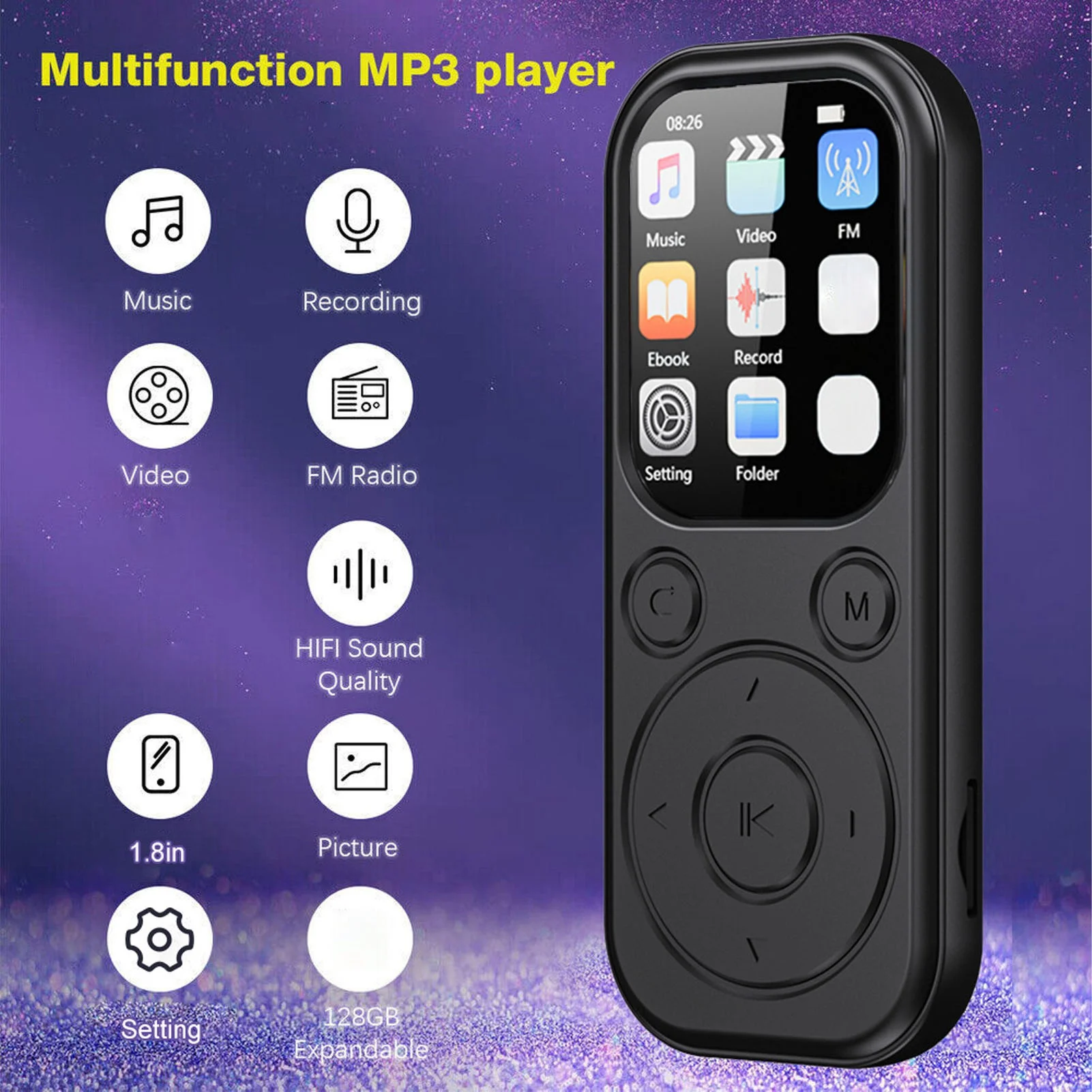 Bluetooth 5.4 MP3 P…