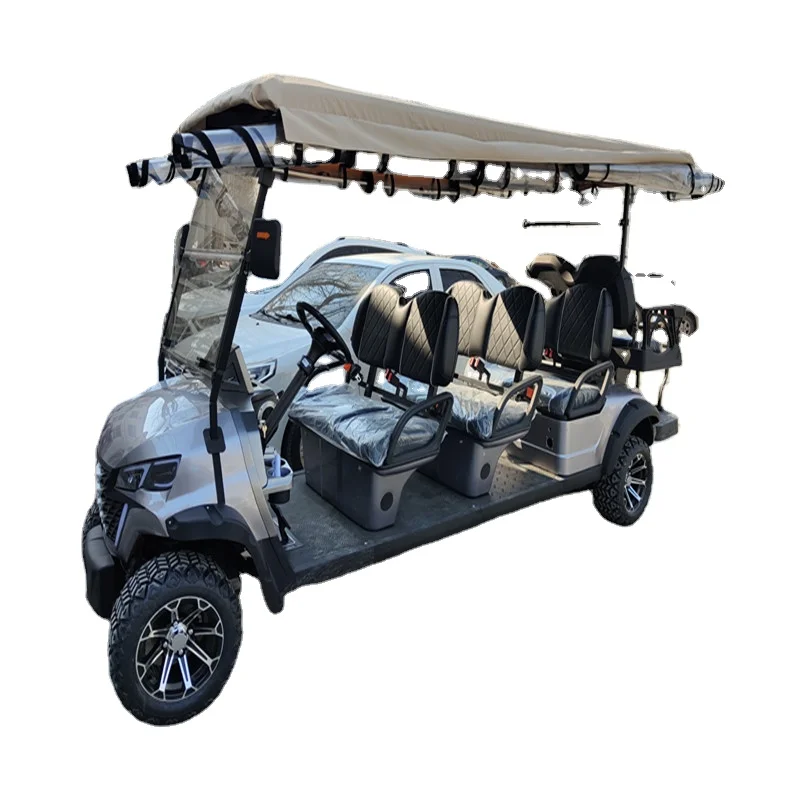 48V 5kw Luxury 8-Seater Multi-Functional Electric Golf Cart