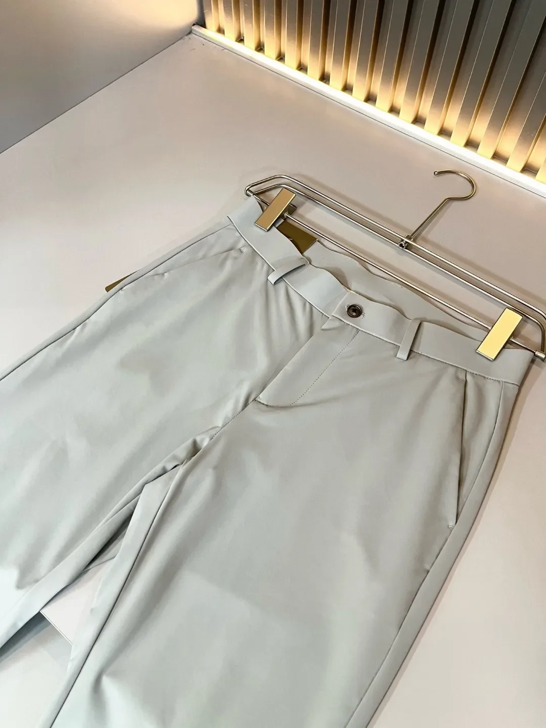 

LP Итальянские 25ss тонкие облегающие маленькие прямые повседневные брюки