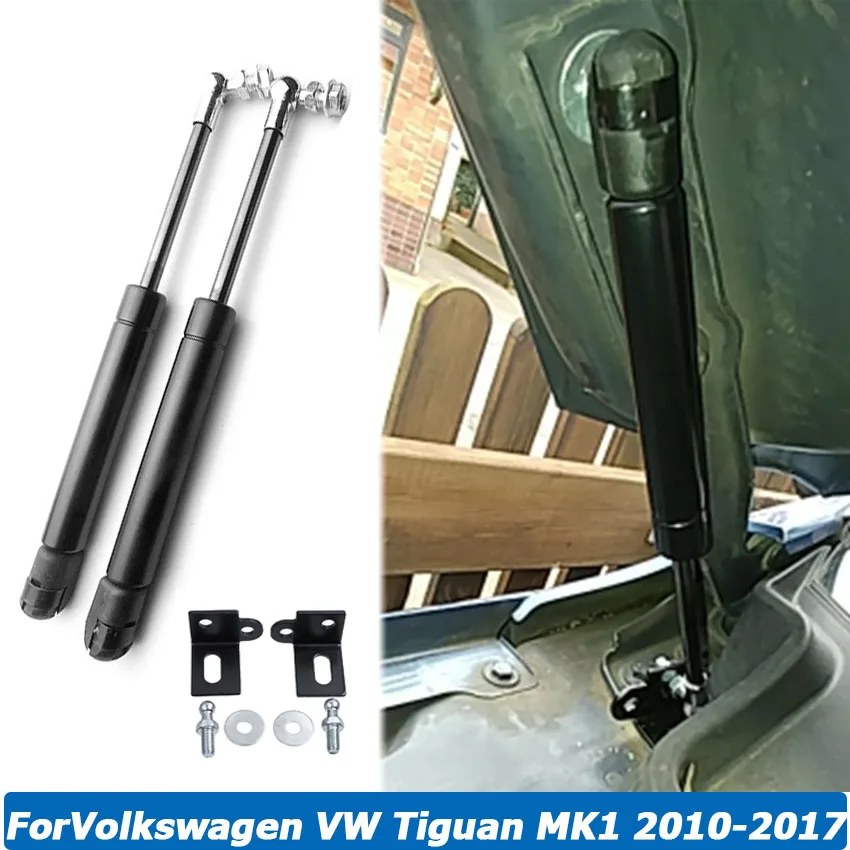 Front Hood Lift Support Gas Strut Bars Engine Bonnet Shock Rod Refit For Volkswagen VW Tiguan MK1 2010-2017 Car Accessories