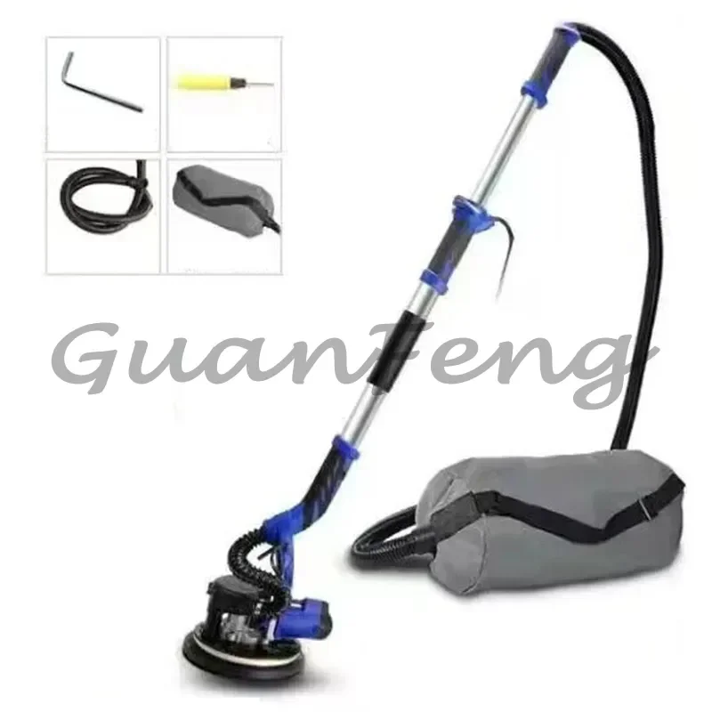 Heavy‑Duty 1380W Adjustable Speed Drywall Sander 220V Double LED Light Wall Putty Grinder Electric Wall‑Polisher Fo  Renovation