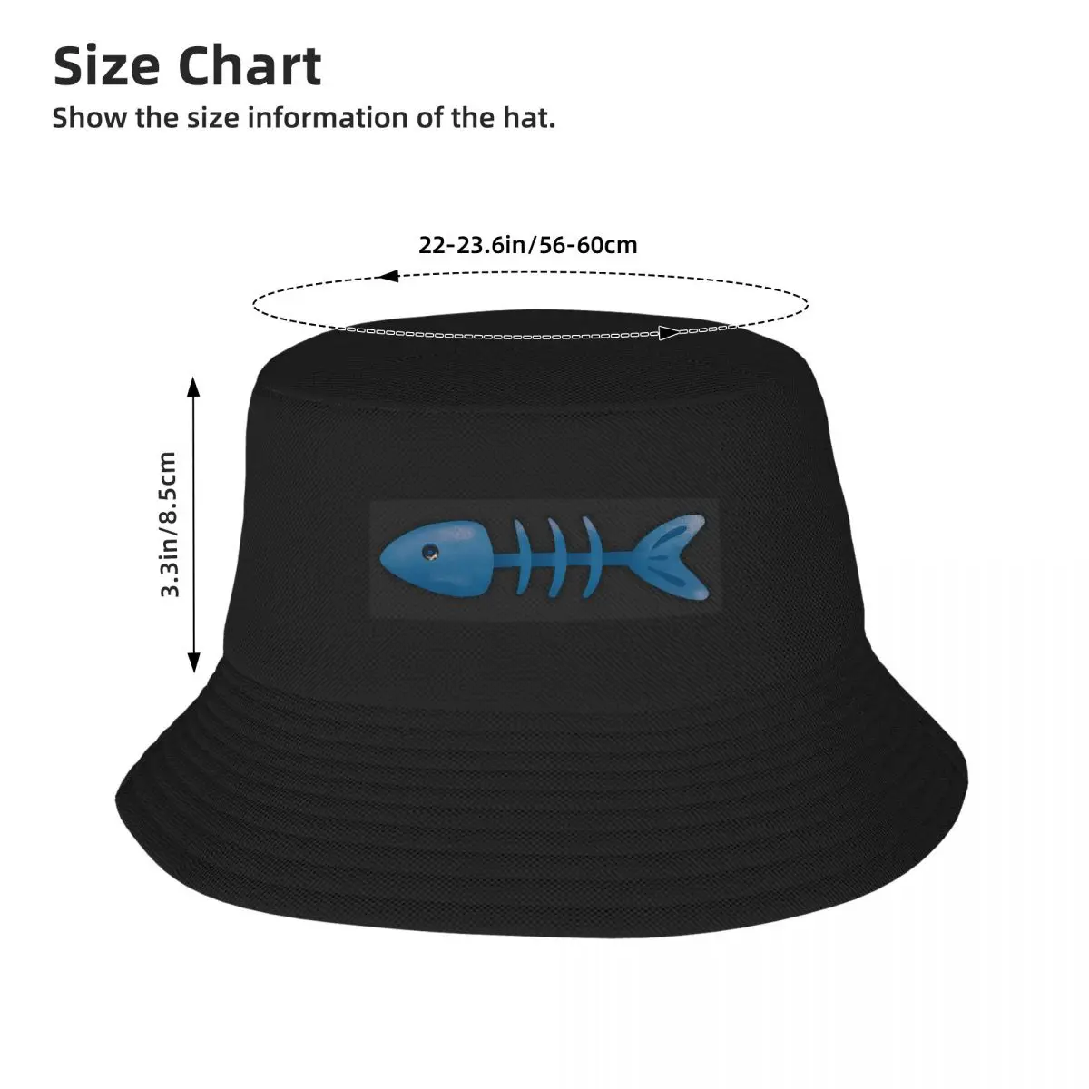 Poor Fish Bucket Hat Panama For Kids Bob Hats Cool Fisherman Hats Summer Beach Fishing Unisex Caps