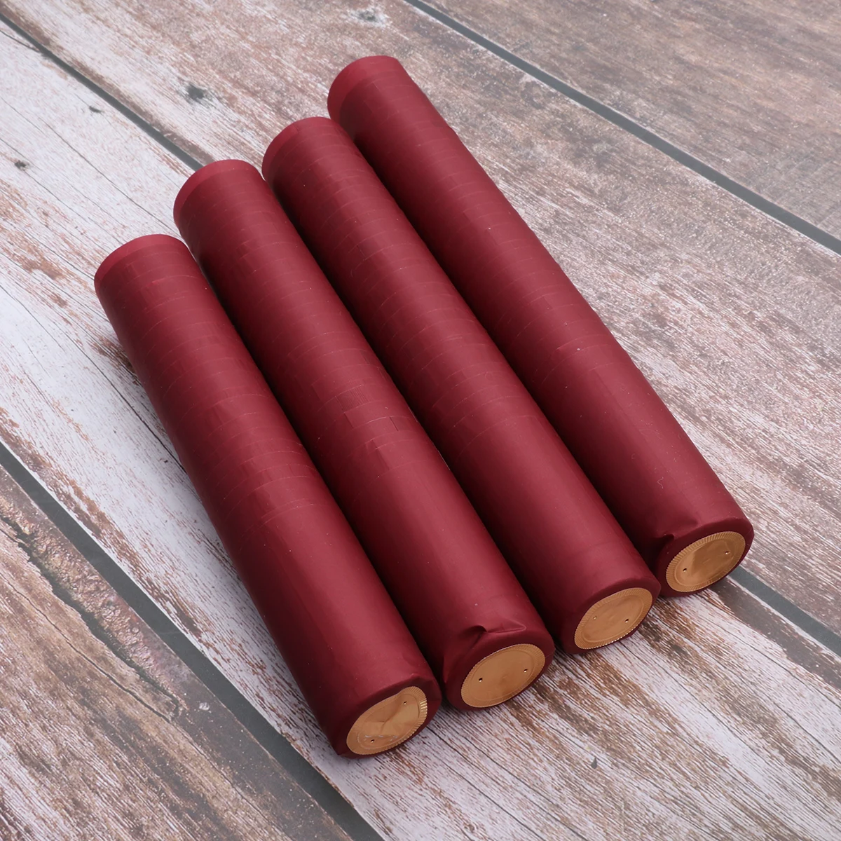 

100pcs Red Heat Shrinkable Capsules PVC Plastic Homebrew Accessories Seal Bottle Cover