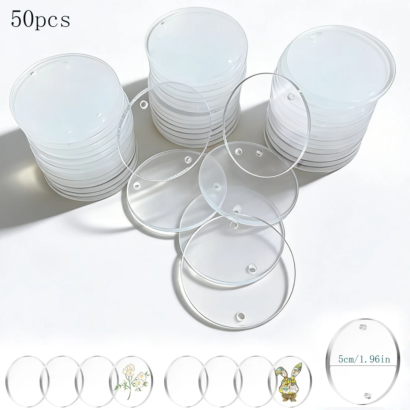 Acrylic Circle Blan…