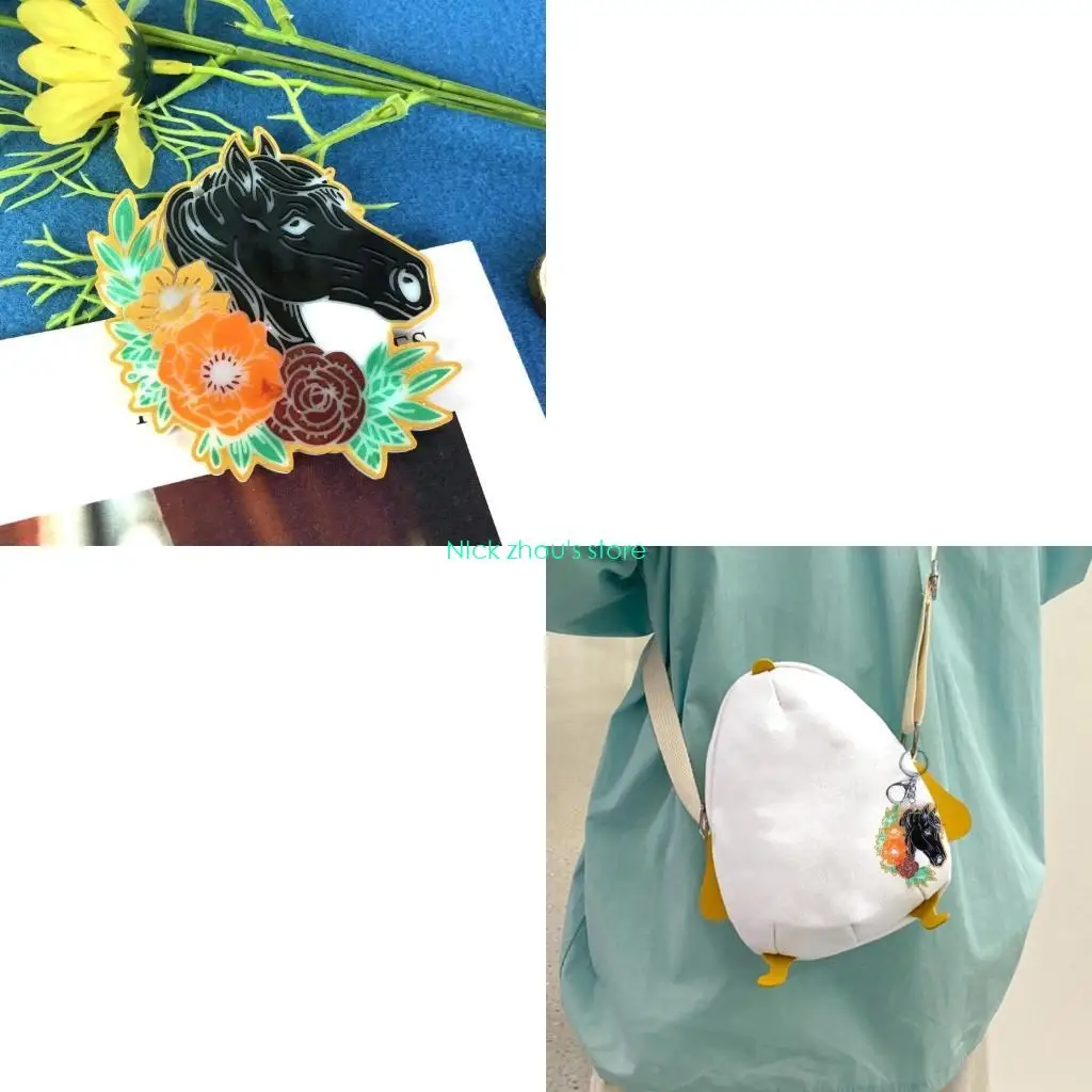 

E15E Силиконовая форма для декоративных настенных украшений, стильная форма для декора в форме лошадей