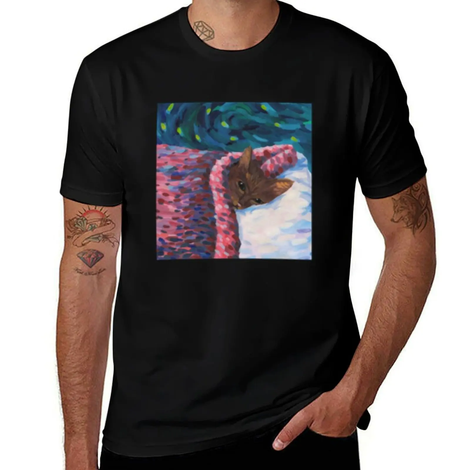 

sleepyhead album by cavetown T-Shirt plain fashion shirts Luxury man mens t shirts casual stylish