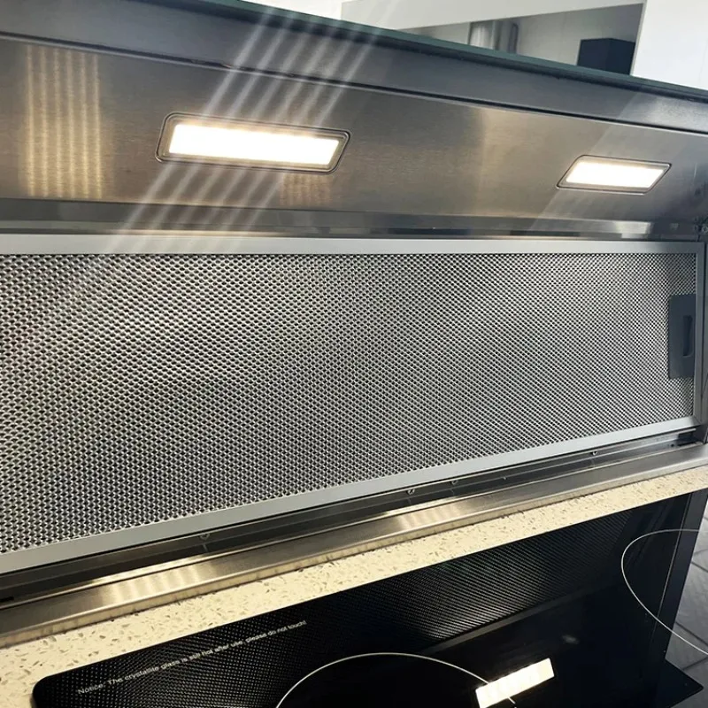 Вытяжки для плиты Downdraft под шкафом, вытяжки 90 см для кухни со светодиодной подсветкой