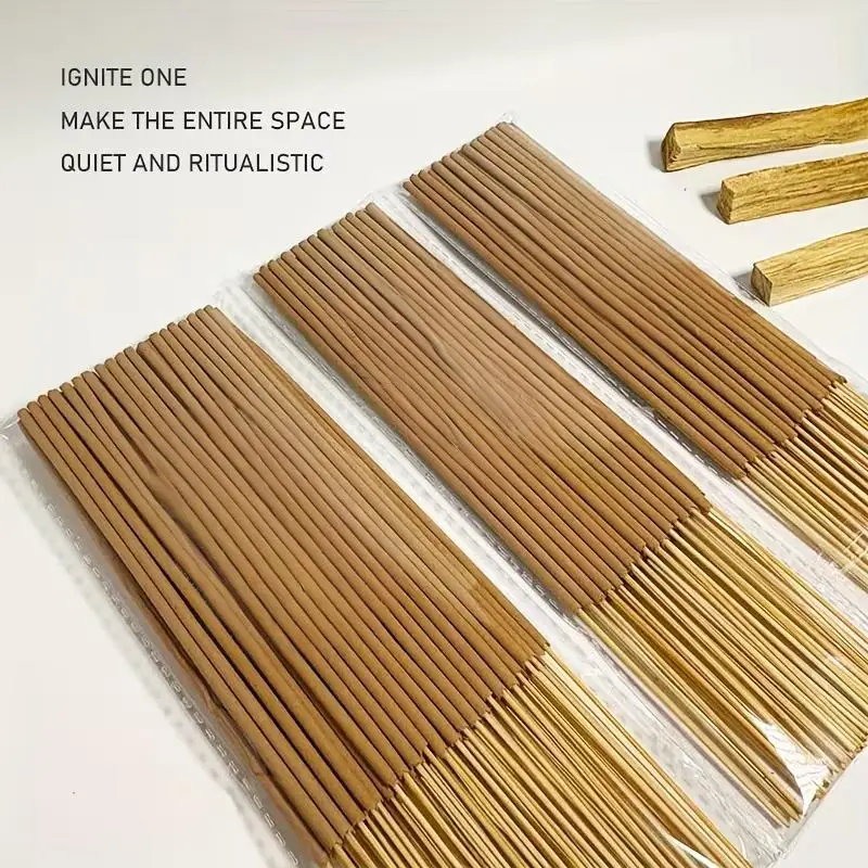 19/70/170 Sticks, High-Quality Sacred Wood Incense Sticks, Deep Woody Fragrance, Providing You with a Quiet and Comfortable Space, Suitable for Work, Reading, Yoga, Meditation, Home Use, and as a Holiday Gift