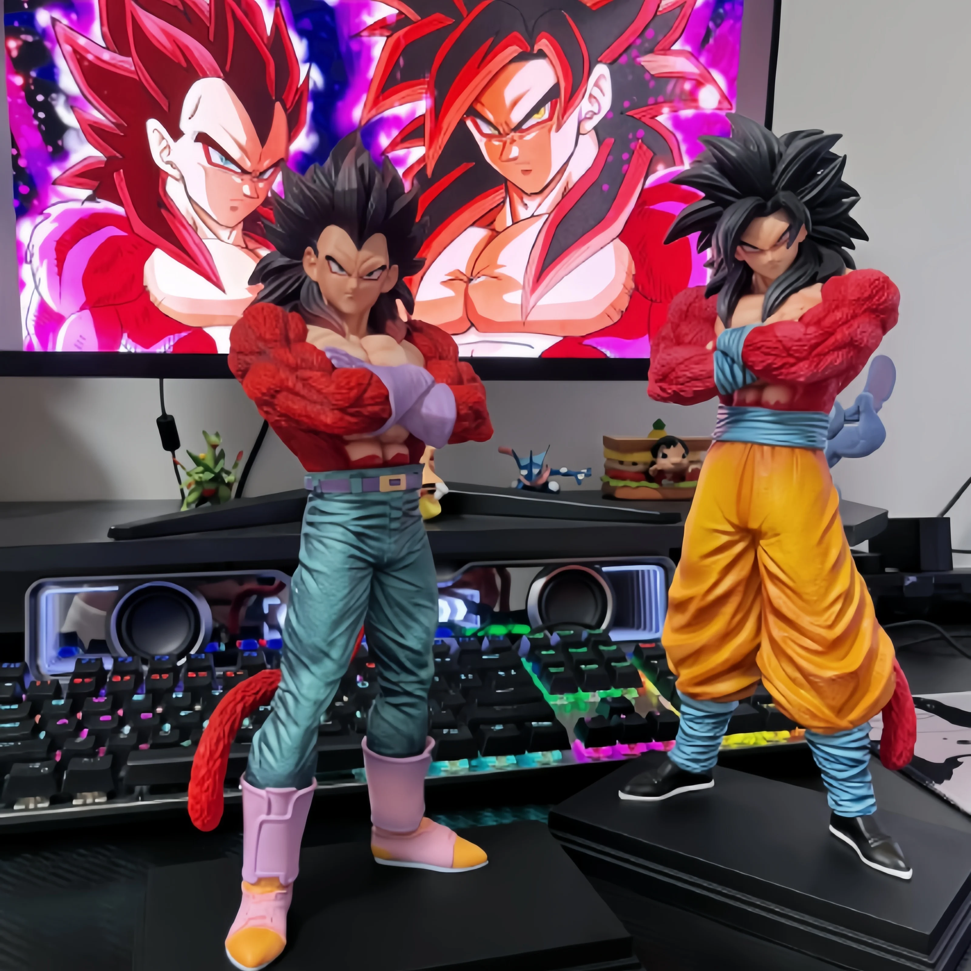 

Dragon Ball аниме Super Saiyan 4, Vegeta Brother Planb, аниме Jt, статуя Dx, коллекция моделей, индивидуальная настольная игрушка, мужской подарок