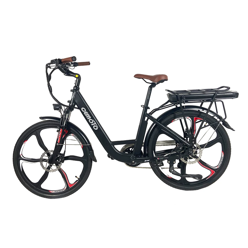 Best Selling 26 Inch 48V 350w 500w 750w e bike Two Wheel Adult Leisure Cargo Vehicle Electric City Bicycle