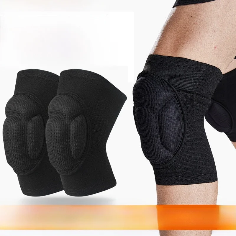 

Утолщенные губчатые наколенники для спорта: защита коленей для мужчин (волейбол, роликовые коньки), профессиональных тренировок, детских танцев