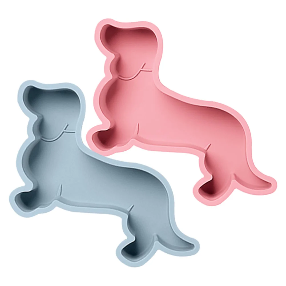 2 قطعة قالب الشوكولاته الألماني شواء عموم كوكي كيك الحلوى كعكة أدوات سيليكون الحلوى لطيف غير عصا #5