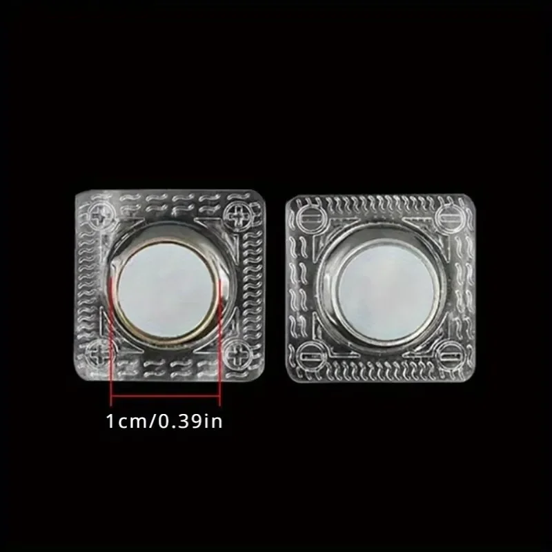 12Pcs Magnetic Fasteners For Sewing Invisible Metal Fasteners For Clothing Bags Easy To Use Handicrafts DIY Making Accessories