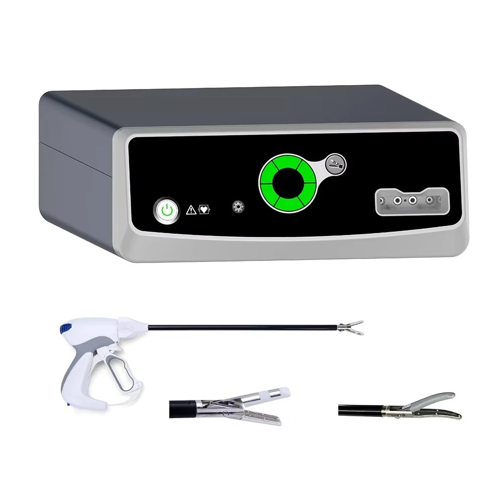 Unidad Electroquirúrgica de Radiofrecuencia Compatible con Ligasure Covidien con Instrumento Quirúrgico para Clínica Canina