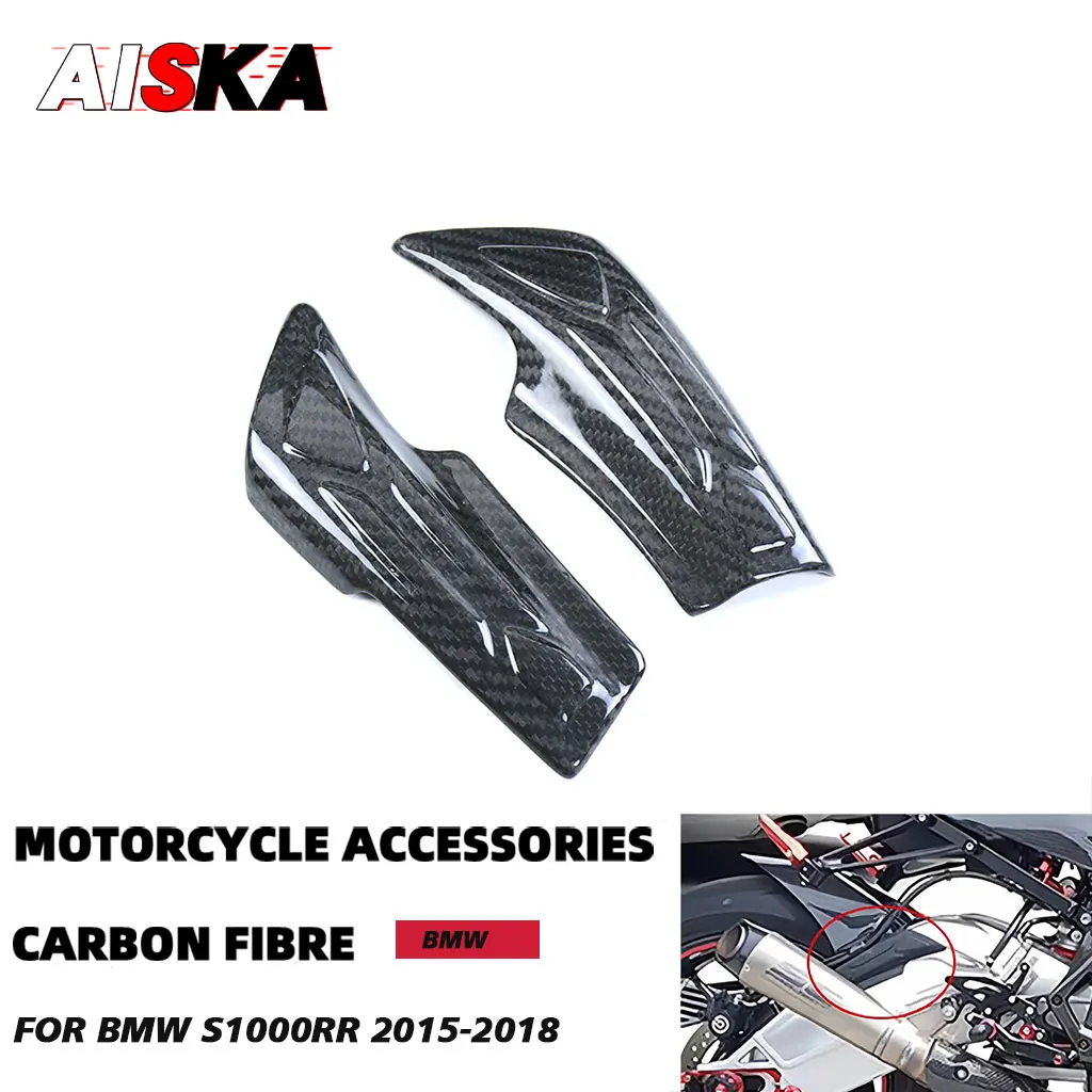 

For BMW S1000RR 2015 2016 2017 2018 Full Carbon Fiber Motorcycle Accessories Swingarm Covers Side Panels Guards Fairings Kit