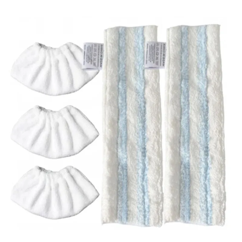 【B51C! Compatible with for SC1 SC2 SC3 SC4 SC5 Steam Mop Cleaning Cloth Covers 5pc