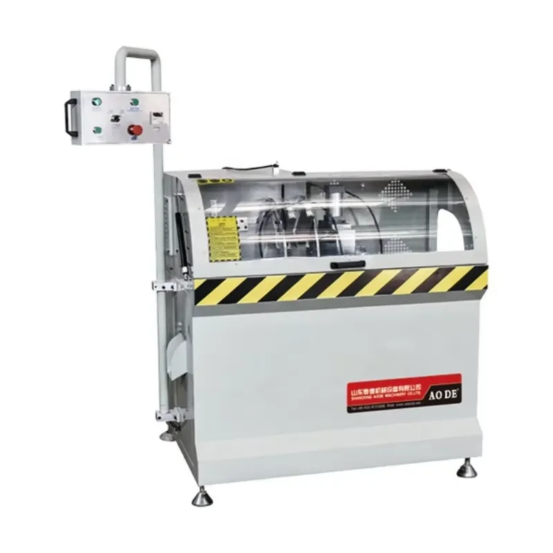 High Precision Double-Head Digital Display Band Saw Machine for Aluminum Curtain Wall Corner Connectors and Doors/Windows