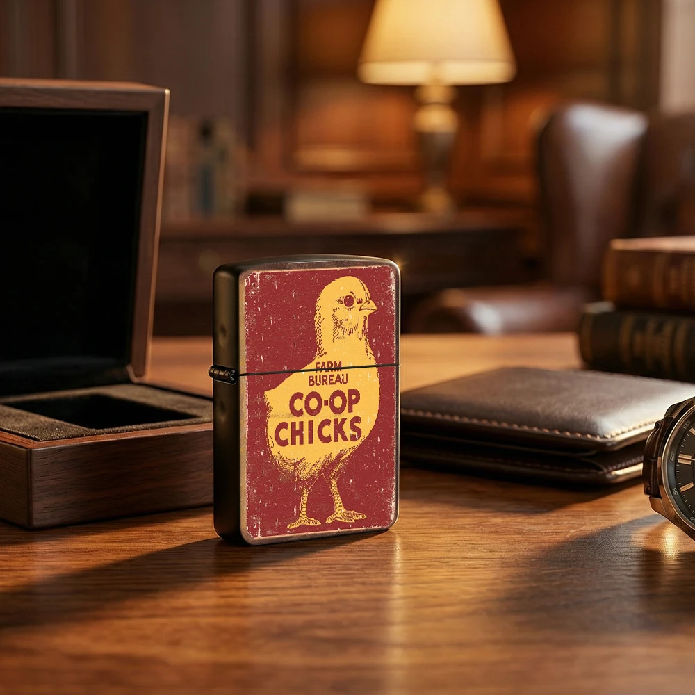 Vintage Collectible Lighters - Vintage Flip Top Çakmaklar, vintage Farm