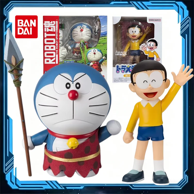 

Оригинальная фигурка Bandai SHF Дораэмон Нобита Ноби, аниме-робот, коллекционная модель ROBOT Soul 194, подарок, украшение для рабочего стола