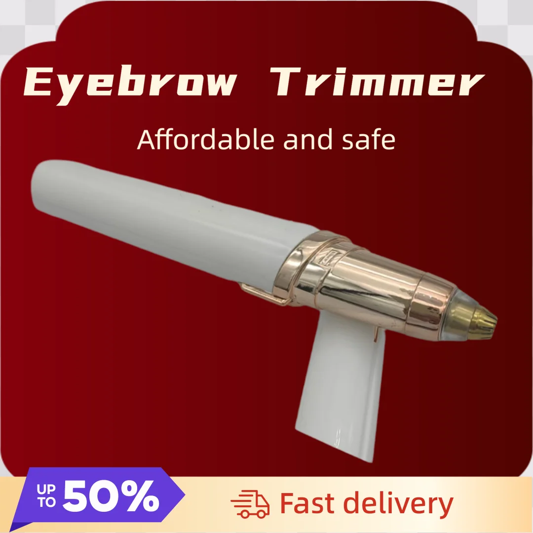 Women Electric Eyebrow Trimmer Security Hair Removal Eye Brow Epilator Mini Shaper Shaver Painless Razor Facial Hair Remover