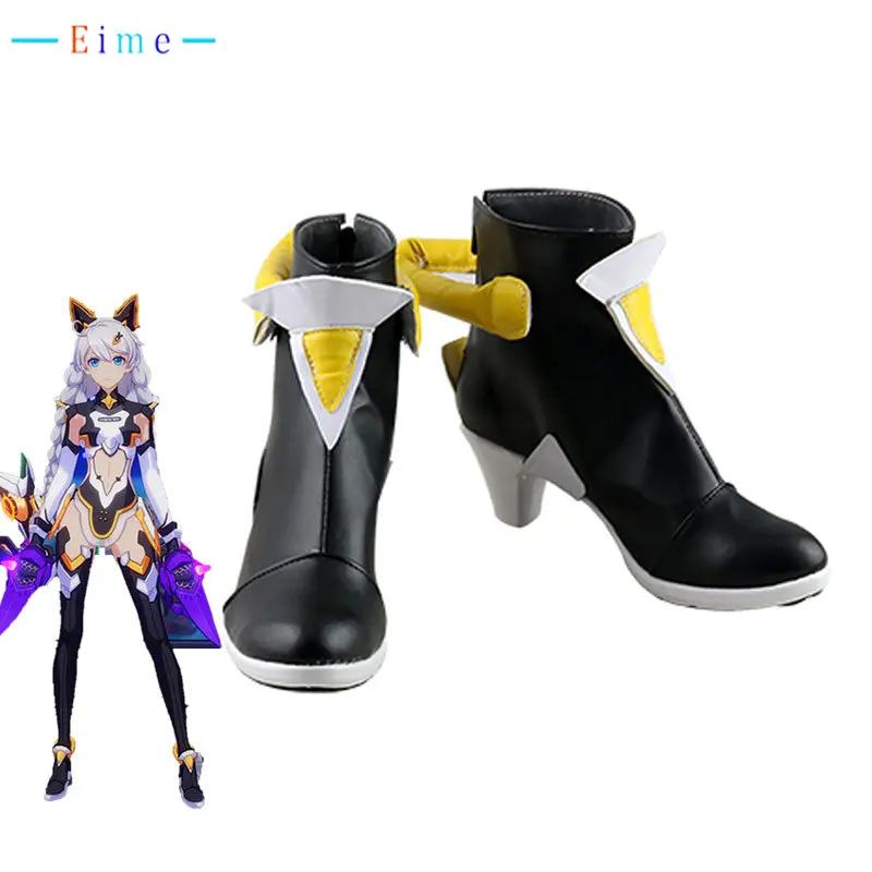 

Game Honkai Impact 3 Kiana Kaslana Cosplay Shoes Halloween Carnival Boots Cosplay Prop Custom Made