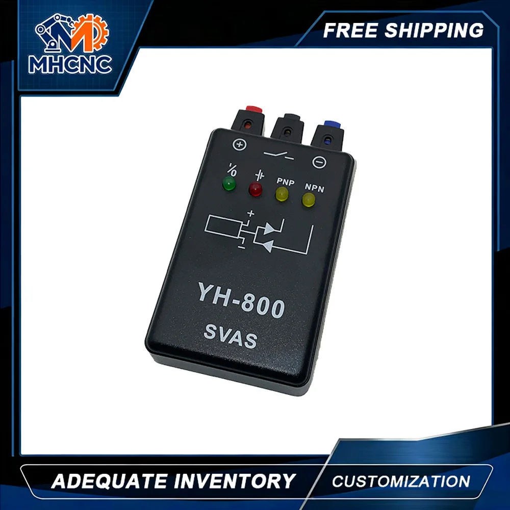MHCNC Photoelectric Switch Tester YH-800 Proximity Switch Magnetic Switch Tester Sensor Tester For Metal Testing