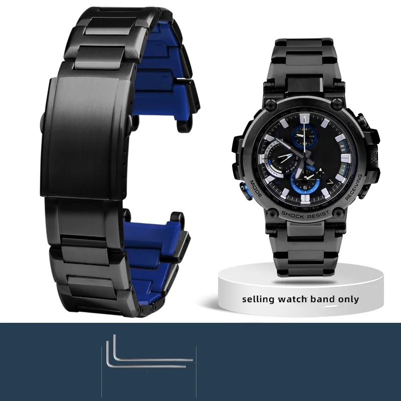 MTG B2000 Metal strap For Casio MTG-B2000 watch band G-SHOCK B2000