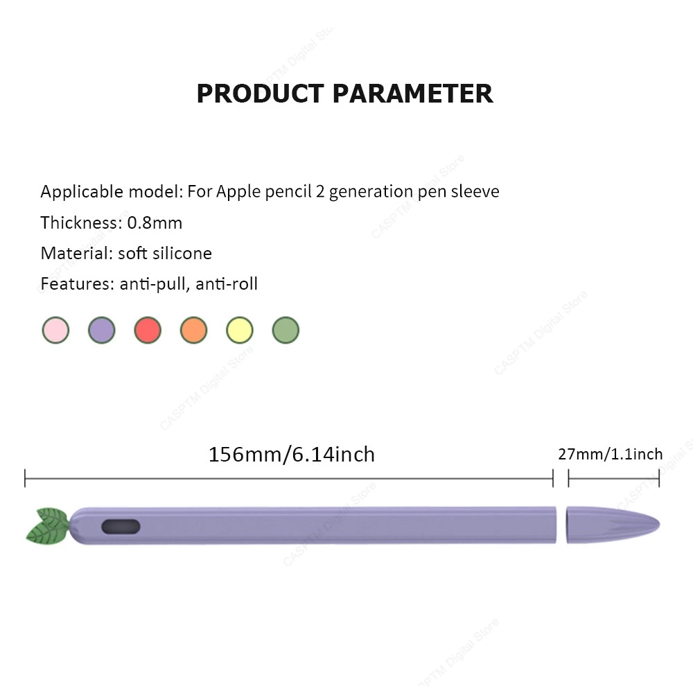 ل أبل قلم رصاص برو حافظة لينة سيليكون حامل قلم غطاء ل أبل قلم رصاص 2 2nd الجيل حالات اللوحي اللمس القلم كوكه