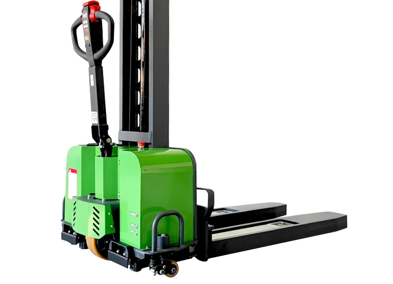 Heavy Duty Warehouse Stacker Pallet Stacker 1000kg 3m Full Electric Stacker Lithium Powered Cargo Loading Unloading