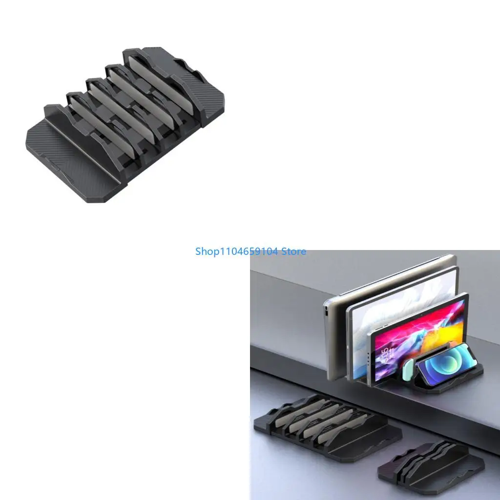 

Ноутбук Стенд современный вертикальный ноутбук аксессуарный стойка многослойный держатель хранения.