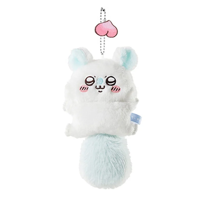 أنيمي المفاتيح قلادة سلسلة من الخرز المفاتيح فتاة kawaii حقيبة قلادة Momonga أفخم دمية لطيف فتاة القلب هدية